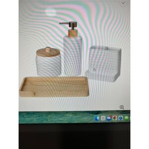 Sonoma Goods for Life® Nordy Set 4 pc. Bath Accessories Set